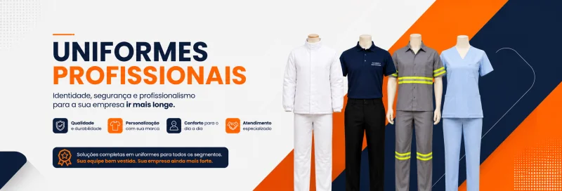 UNIFORMES PROFISSIONAIS