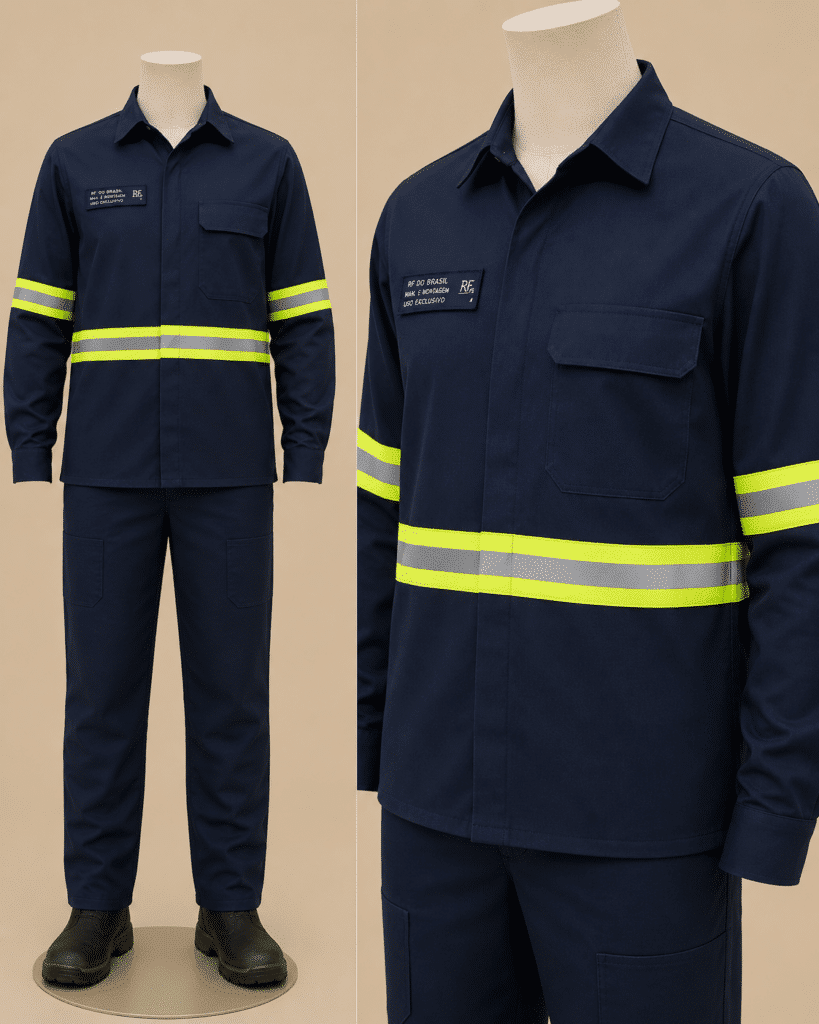 Uniformes com Faixa Refletiva