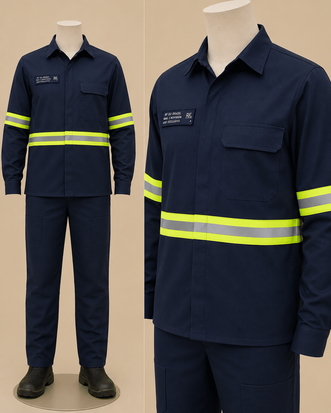 Confecção de Uniformes RF Profissionais